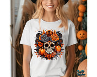 Skull And Pumpkin Png