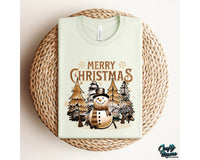 Merry Christmas Winter Snowman Png