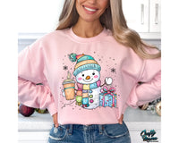 Snowman Coffee Png