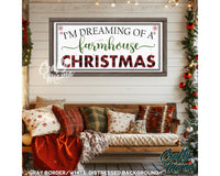 a picture of a christmas sign hanging on a wall