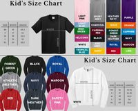 a group of kids&#39;s size shirts with different colors