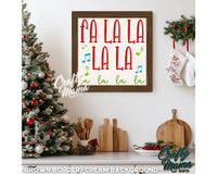 a picture of a christmas tree and a sign