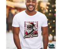 Retro Santa Sleighin It Png