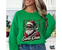 Retro Santa Sleighin It Png