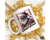 Retro Santa Sleighin It Png