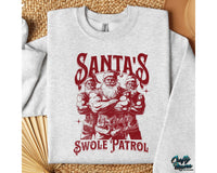 Santa's Swole Patrol Png