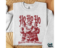 Hustle For The Muscle Santa Png