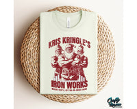 Kris Kringle Iron Works Santa Png