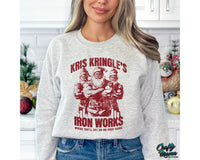 Kris Kringle Iron Works Santa Png