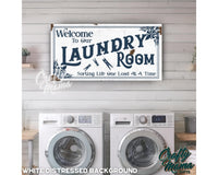 Laundry Room Canvas Sign