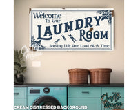 Laundry Room Canvas Sign