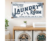 Laundry Room Canvas Sign