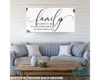 Family  Like Branches On A Tree Canvas Sign