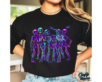 Neon Skeletons Png