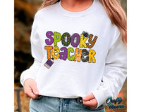 Spooky Teacher Png