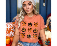 Coquette Halloween Jack O Lantern Png