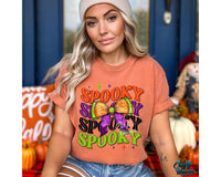 Coquette Spooky Halloween Bow Png