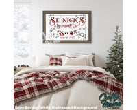 St. Nicks Laundry cream distressed