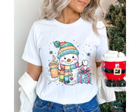 Snowman Coffee Png