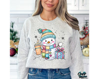 Snowman Coffee Png