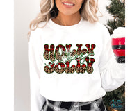 Holly Jolly Retro Christmas Png