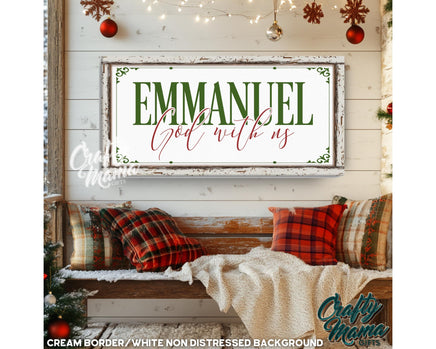 Emmanuel God with us