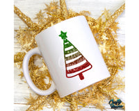 Faux Gltter Christmas Tree Png