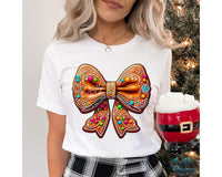 Cute Gingerbread Bow Png