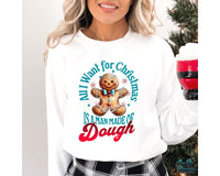 All I Want For Christmas Gingerbread Man Png