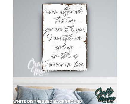 a picture of a bedroom with a quote on the wall