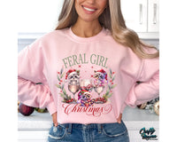 Feral Girl Christmas Png