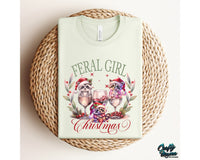 Feral Girl Christmas Png