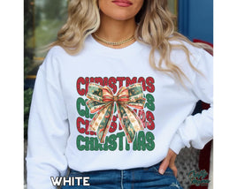 Christmas Bow T Shirt / Sweatshirt / Hoodie