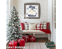 a christmas tree in a corner of a room