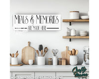 Gathered Around The Table Canvas Sign