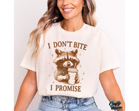 I Don't Bite Raccoon Png