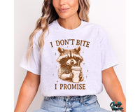 I Don't Bite Raccoon Png