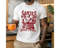 Santa's Swole Patrol Png