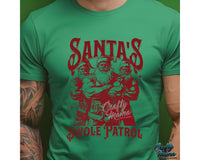 Santa's Swole Patrol Png