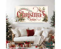 Look A Lot Like Christmas Canvas Sign