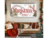 Look A Lot Like Christmas Canvas Sign