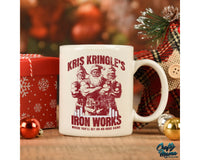 Kris Kringle Iron Works Santa Png