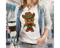 Cowboy Gingerbread Girl Png