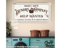 Laundry Room Canvas Sign