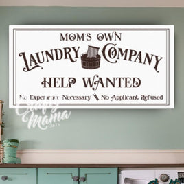 Laundry Room Canvas Sign