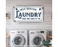 Laundry Room Canvas Sign