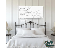 Love Is A Moment Canvas Sign