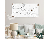 Love Is A Moment Canvas Sign