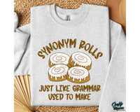 Synonym Rolls Just Like Grammar Png