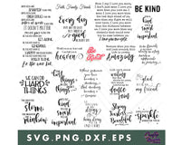 Inspirational Svg Bundle